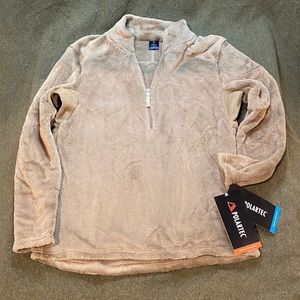 NEW-Polartec USAF Gen1 ECWCS Pullover Fleece Jacket, Men’s Large Regular, Brown